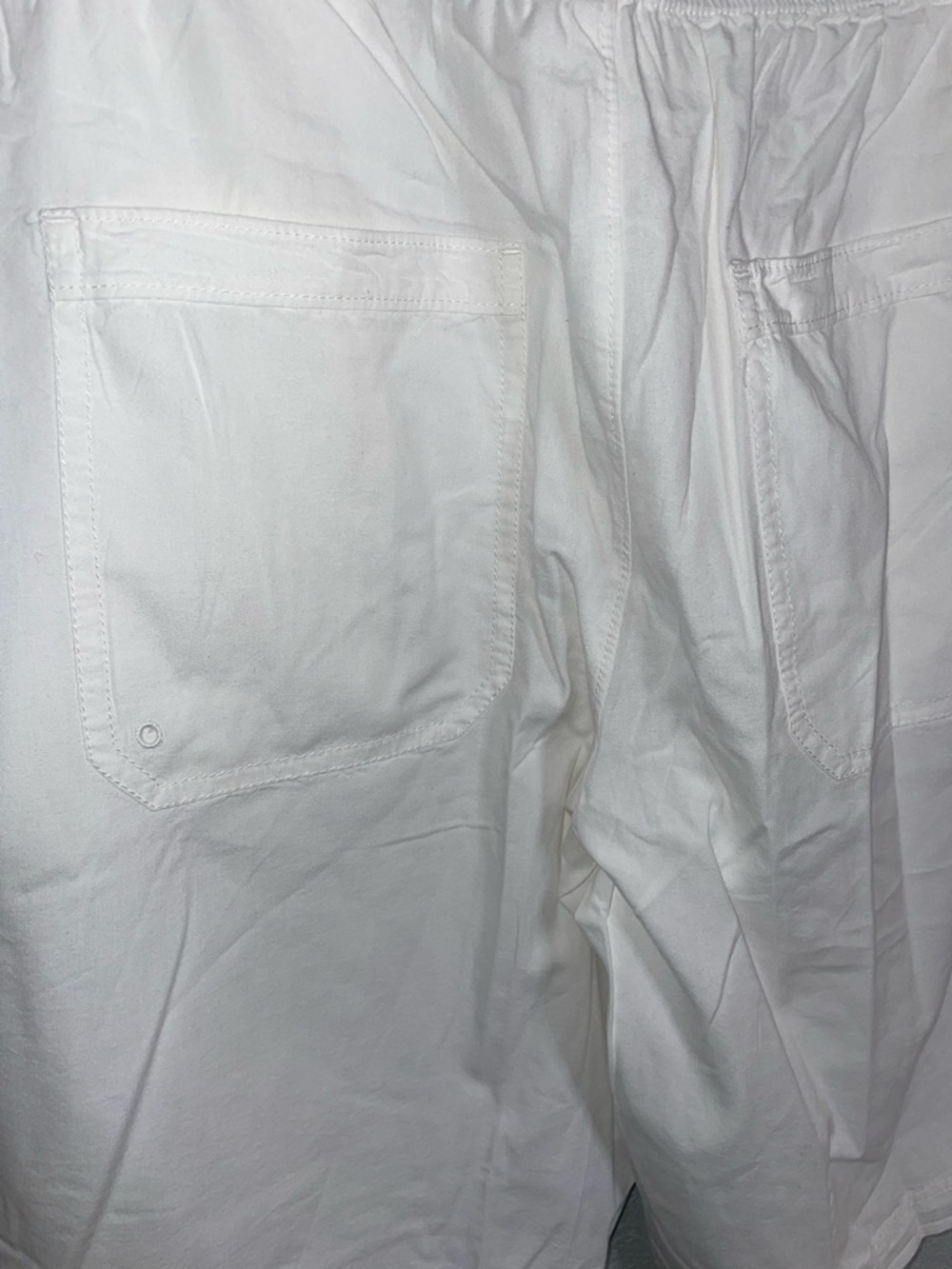 Free People Drawstring white pull on shorts NEW - Picture 9 of 10